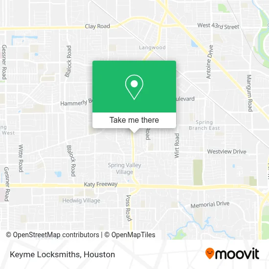 Keyme Locksmiths map