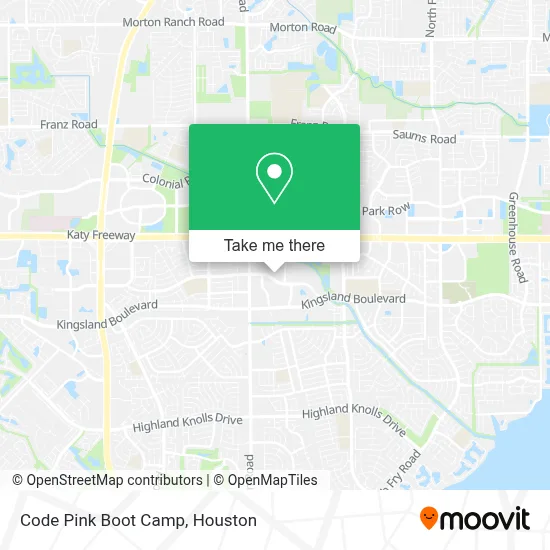 Code Pink Boot Camp map