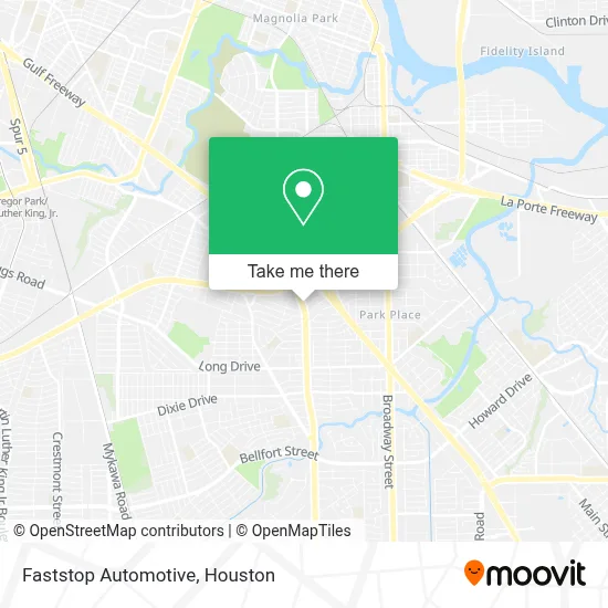 Faststop Automotive map