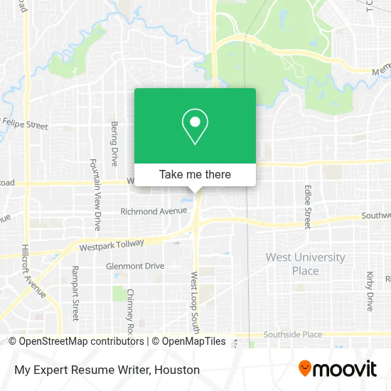 My Expert Resume Writer map