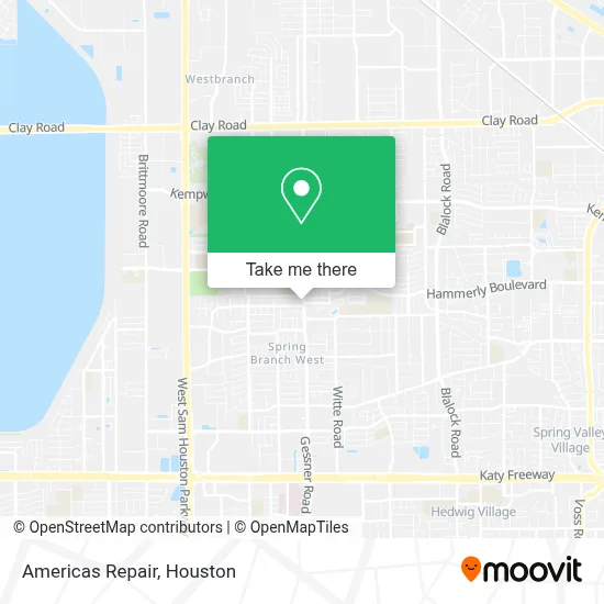 Americas Repair map