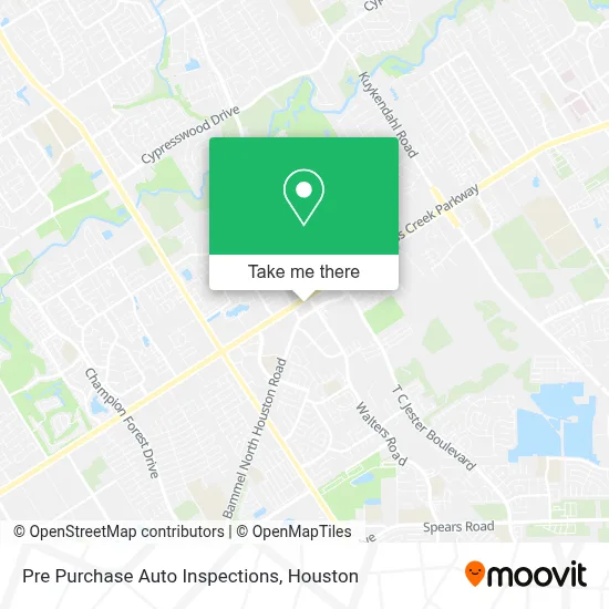 Pre Purchase Auto Inspections map