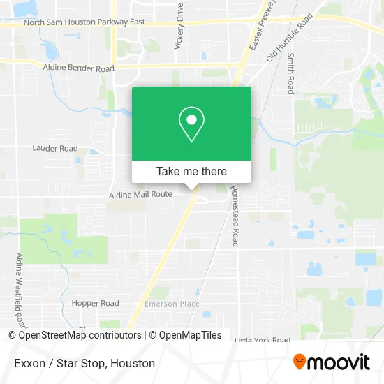 Exxon / Star Stop map