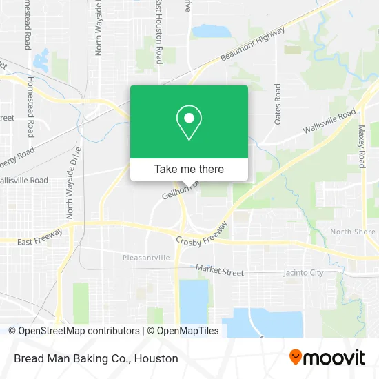Bread Man Baking Co. map