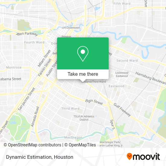 Dynamic Estimation map