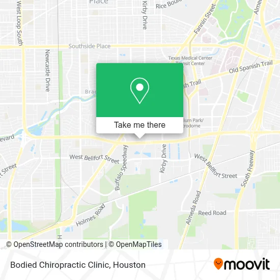 Bodied Chiropractic Clinic map