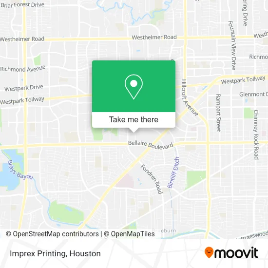 Imprex Printing map