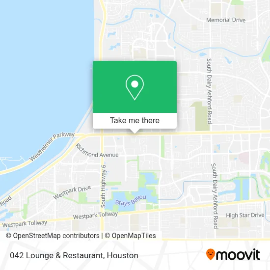 042 Lounge & Restaurant map