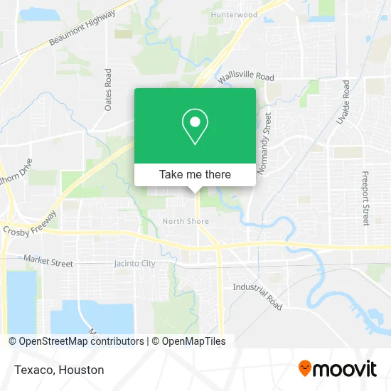 Texaco map