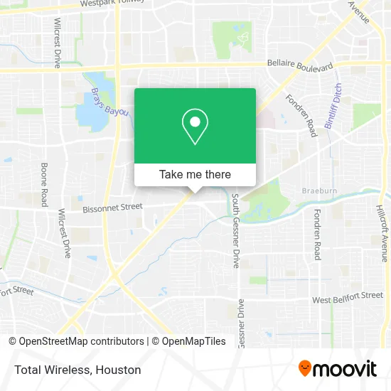 Total Wireless map