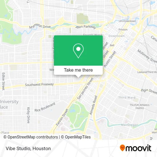 Vibe Studio map