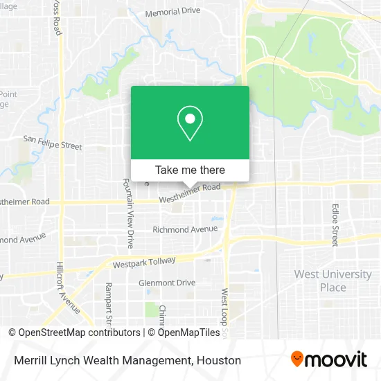 Merrill Lynch Wealth Management map
