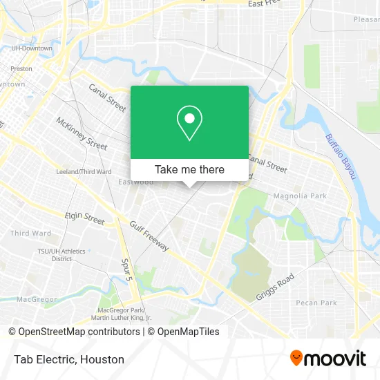 Tab Electric map