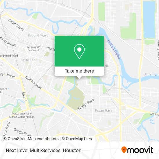 Next Level Multi-Services map