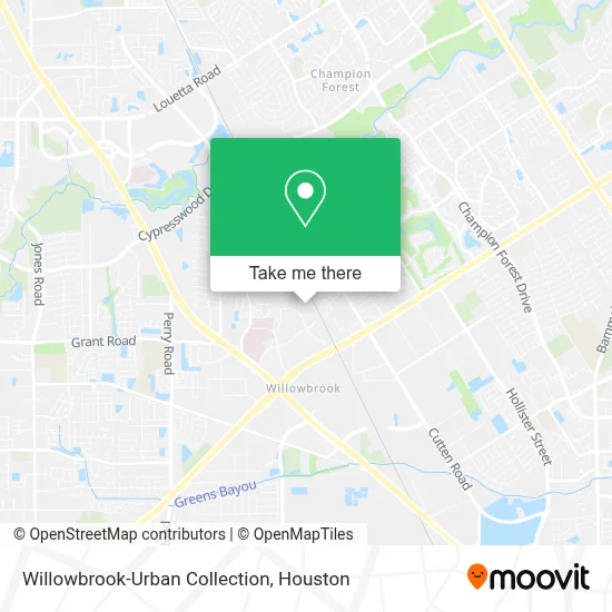 Willowbrook-Urban Collection map