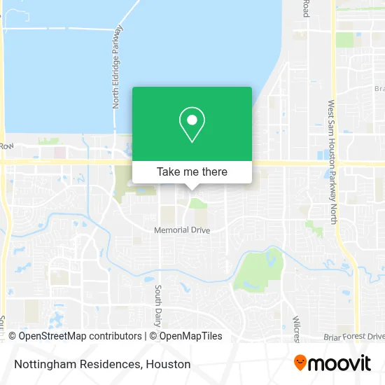 Nottingham Residences map