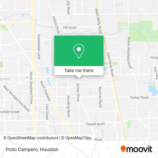 Pollo Campero map