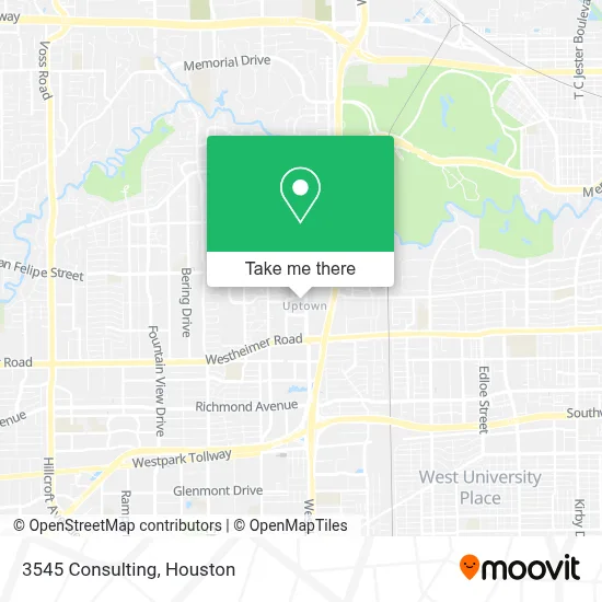 3545 Consulting map