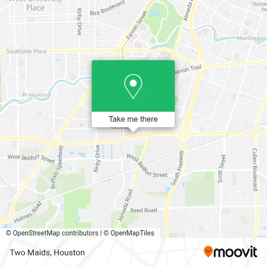 Two Maids map