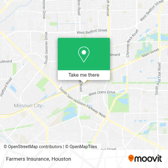 Farmers Insurance map