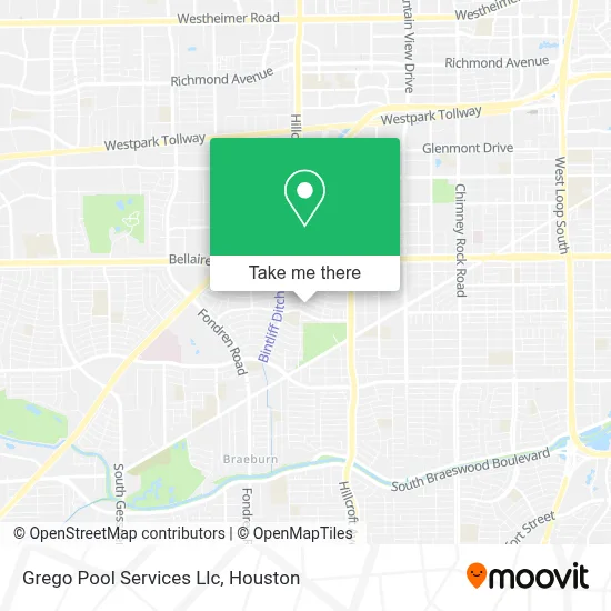 Grego Pool Services Llc map