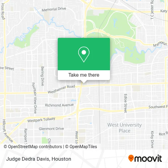 Judge Dedra Davis map