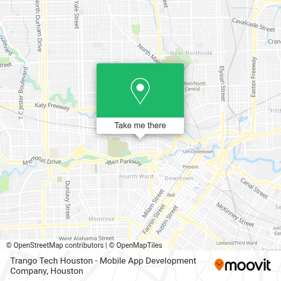 Trango Tech Houston - Mobile App Development Company map