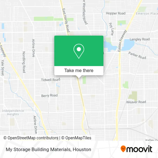 My Storage Building Materials map