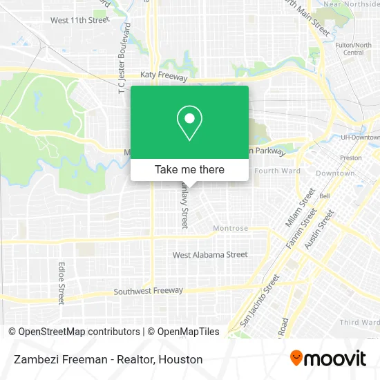 Zambezi Freeman - Realtor map