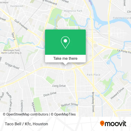 Taco Bell / Kfc map