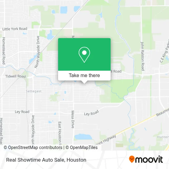 Real Showtime Auto Sale map