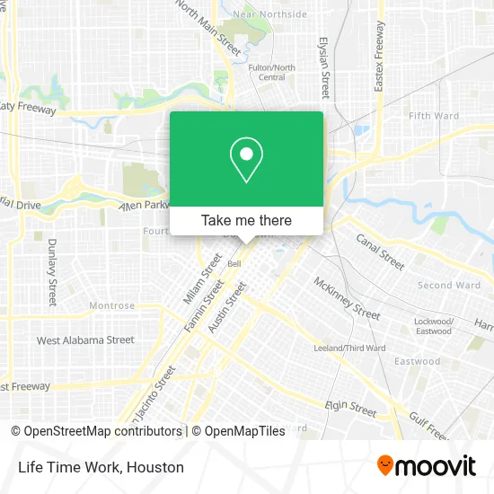 Life Time Work map
