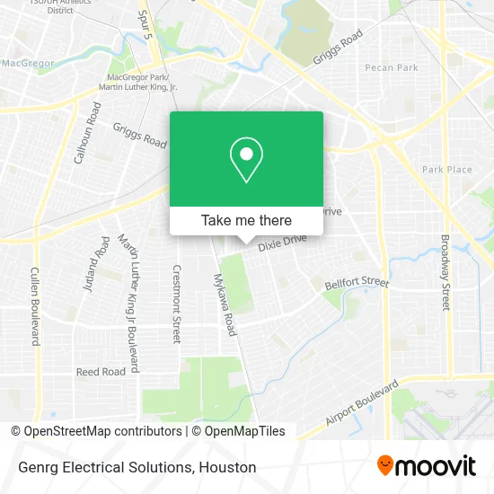 Genrg Electrical Solutions map