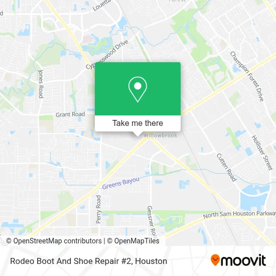 Mapa de Rodeo Boot And Shoe Repair #2
