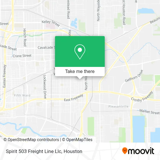 Spirit 503 Freight Line Llc map