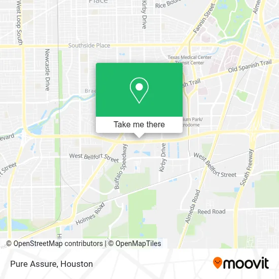 Pure Assure map