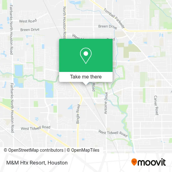 M&M Htx Resort map