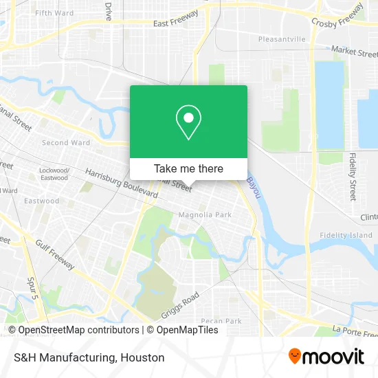 S&H Manufacturing map