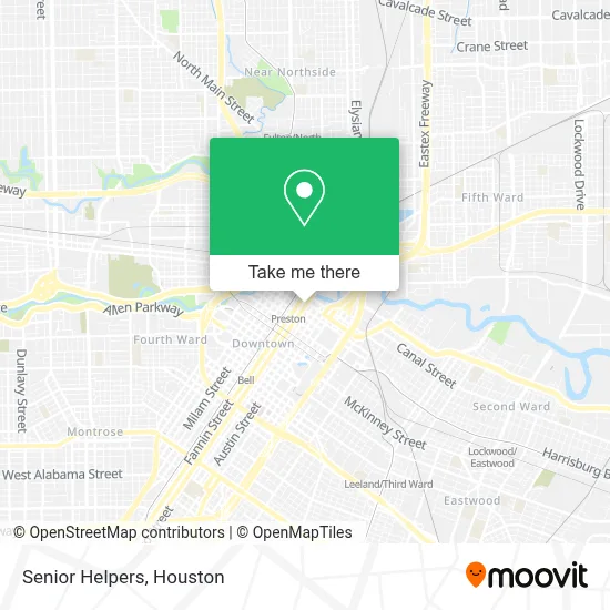 Senior Helpers map