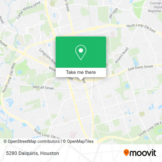 5280 Daiquiris map