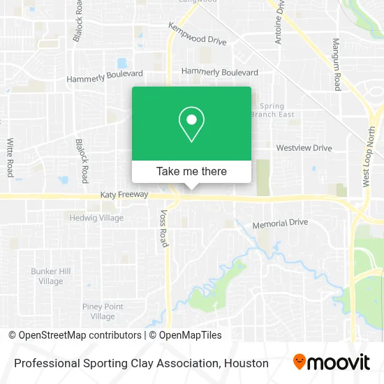 Professional Sporting Clay Association map