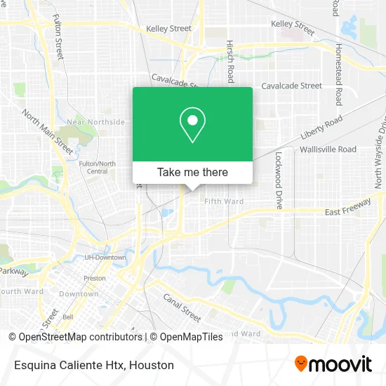 Esquina Caliente Htx map