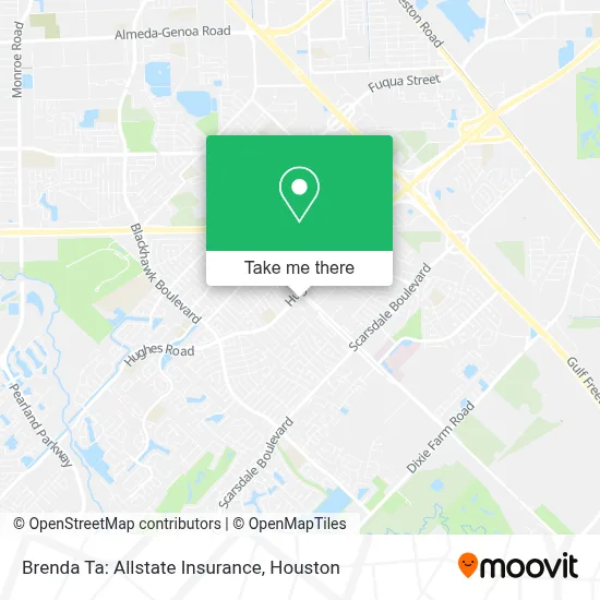Brenda Ta: Allstate Insurance map