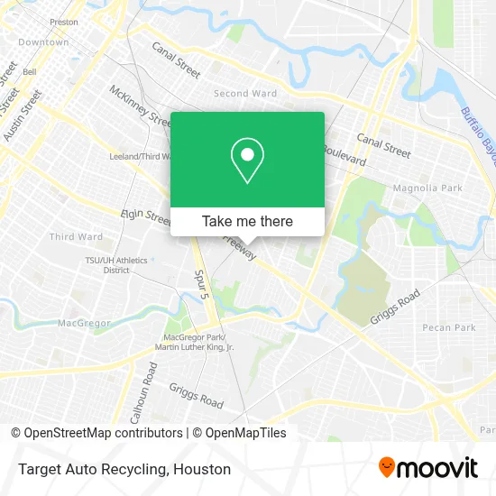 Target Auto Recycling map