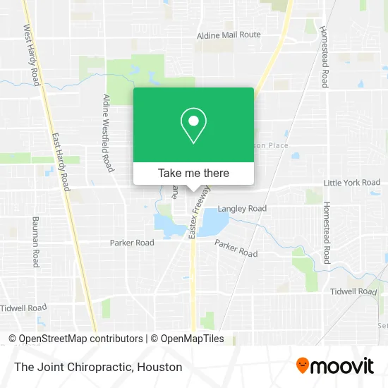 The Joint Chiropractic map