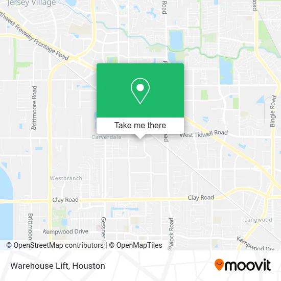 Warehouse Lift map