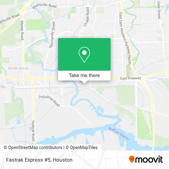 Fastrak Express #5 map
