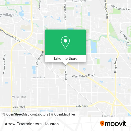 Arrow Exterminators map
