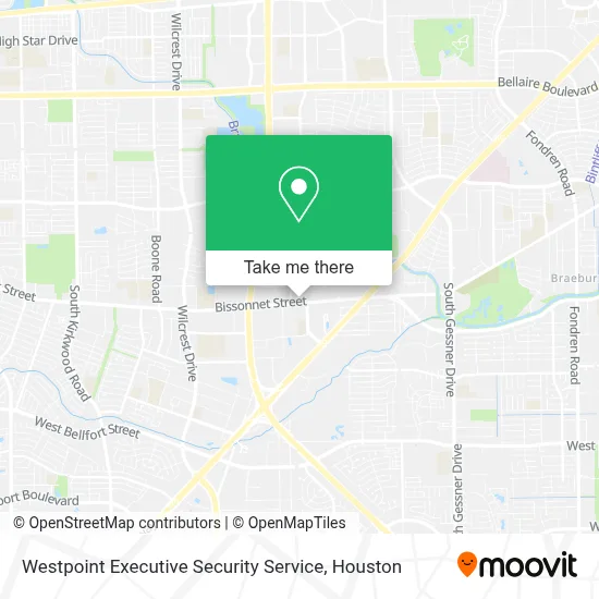 Westpoint Executive Security Service map