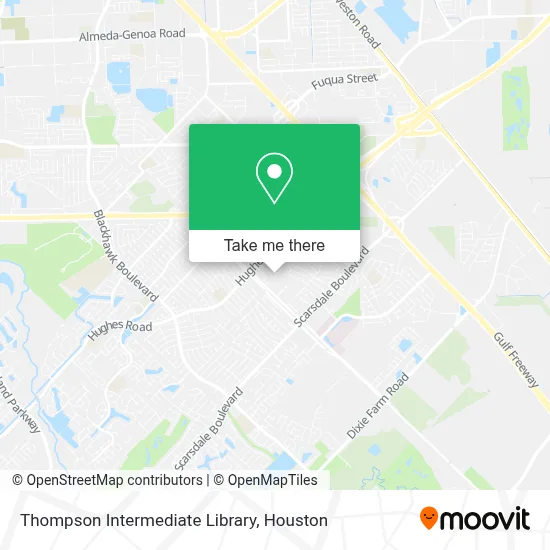 Mapa de Thompson Intermediate Library